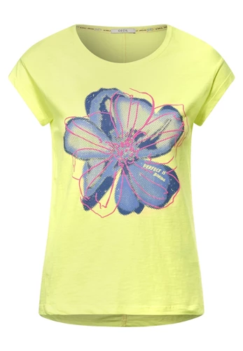 T-Shirt mit Blumenprint