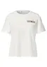 T-Shirt mit dekorativer Brusttasche