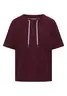 T-Shirt mit Rundhals mit Tunnelzug
