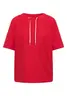 T-Shirt mit Rundhals mit Tunnelzug
