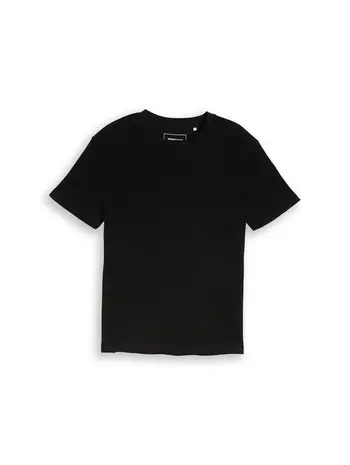 T-Shirt mit Waffelstruktur