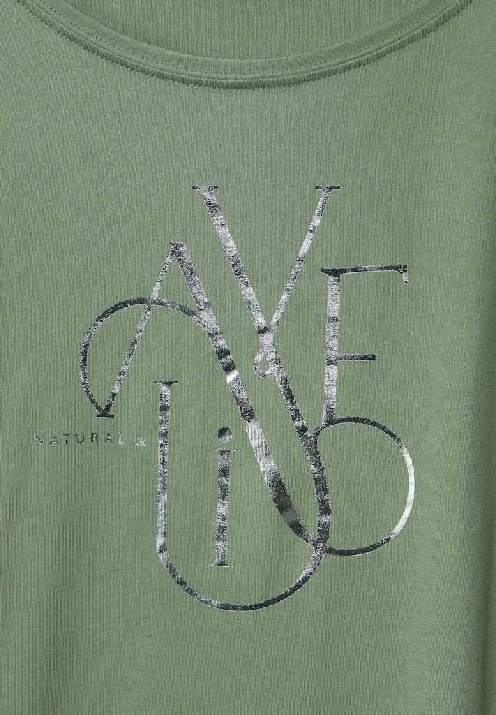 T-Shirt mit Wording