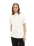 T-Shirt mit Ziernähten