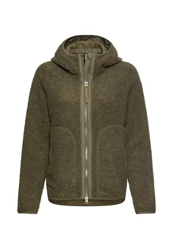 Teddyjacke mit wärmenden Taschenfutter