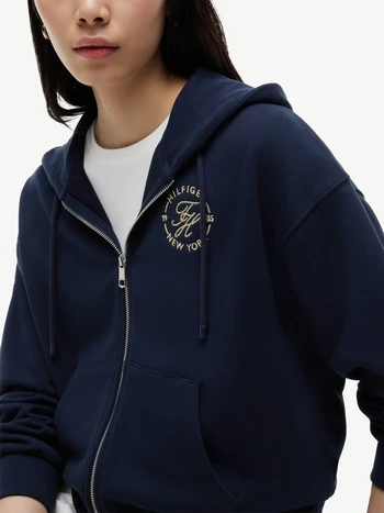 TH ROUNDAL ZIP-UP HOODIE