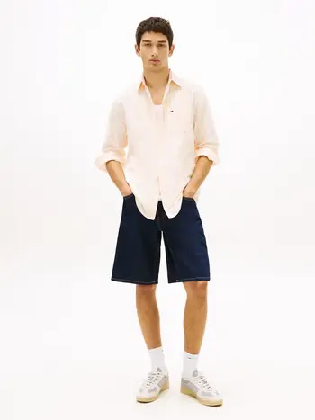TJM REG STRIPE OXFORD SHIRT EXT