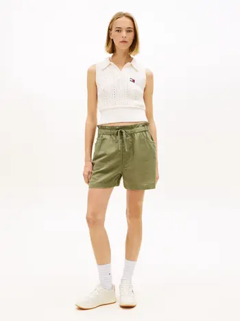 TJW ESSENTIAL LINEN SHORTS