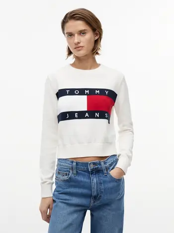 TJW FLAG CREW NECK SWEATER EXT