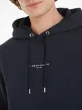TOMMY LOGO TIPPED HOODY