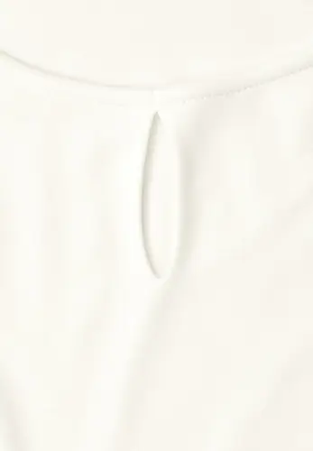 Top mit Rundhals und Cut-Out-Detail