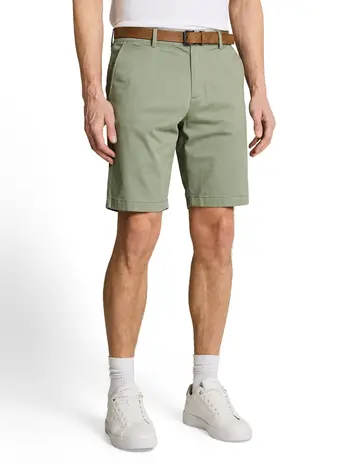 TTREGULAR Chino Shorts mit Gürtel