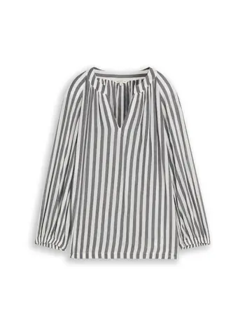 Tunika Bluse mit Streifen