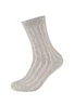 Unisex hygge sustainable rib Socks 1p