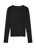 VMCHLOE LS V-NECK TOP JRS GA