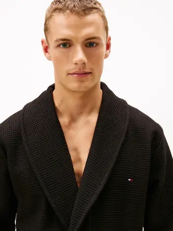 WAFFLE BATHROBE