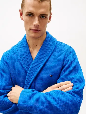 WAFFLE BATHROBE