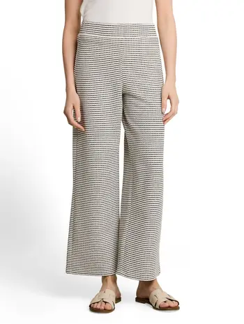 Wide Leg Strickhose