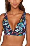 Women Beach Tops wireless padded bra (with cupsize)