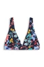 Women Beach Tops wireless padded bra (with cupsize)