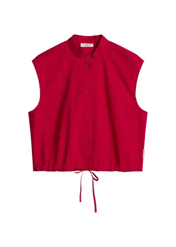 Ärmellose Bluse relaxed